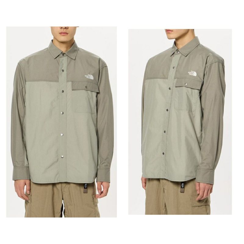 ノースフェイス THE NORTH FACE L/S Nuptse Shirt ロングスリーブ