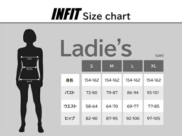 【返品・交換不可】インフィット：【レディース】幾何学柄ロングタイツ【INFITスポーツフィットネスタイツ】【あす楽_土曜営業】【あす楽_日曜営業】