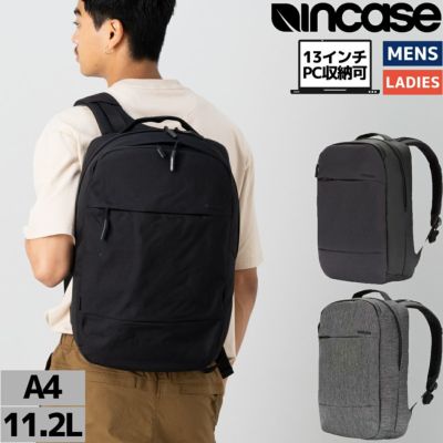 apple公認】インケース incase シティ ドット バックパック City Dot Backpack 11.2L メンズ レディース  ユニセックス オールシーズン リュック バッグ ブラック グレー カジュアル オフィス タウンユース 通勤 バックパック デイパック 37191017  37191018 | スポーツ ...