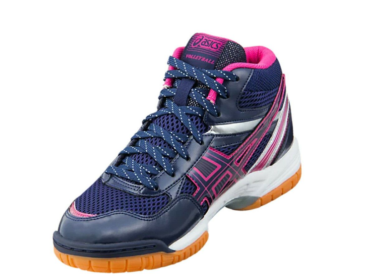 美品　asics リブレMT レディースバレーボールシューズ　ミドル 24.５ ASICS アシックス(asics) リブレMT ミドルカット レディース