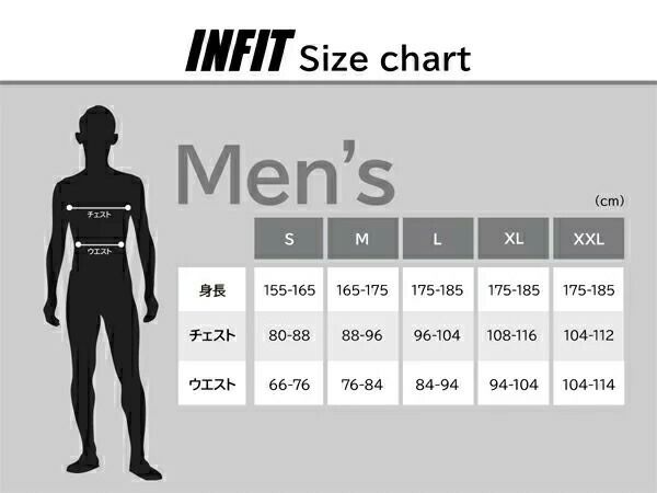 【返品・交換不可】インフィット：【メンズ】水陸両用インナータイツ【INFITスポーツインナーロングタイツ】【あす楽_土曜営業】【あす楽_日曜営業】