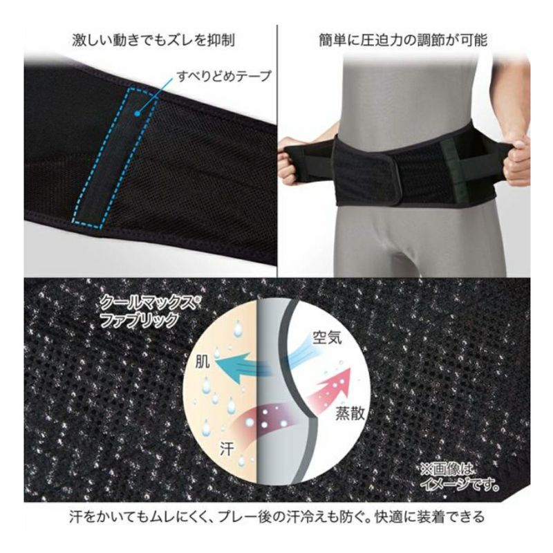 ザムスト ZAMST 腰用サポーター サポート ZW-4 メンズ