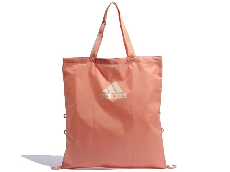 アディダス adidas PACKABLE BAG パッカブル バッグ ピンク オレンジ スポーツ バッグ トートバッグ エコバッグ KO330-HB1409  | スポーツマリオ公式通販サイト