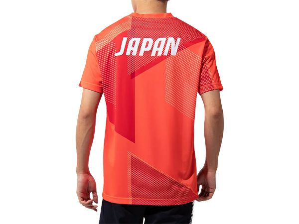 アシックス JOC エンブレム Tシャツ XL サンライズレッド 2033A5… アシックス JOC エンブレム Tシャツ XL サンライズレッド 2033A5…
