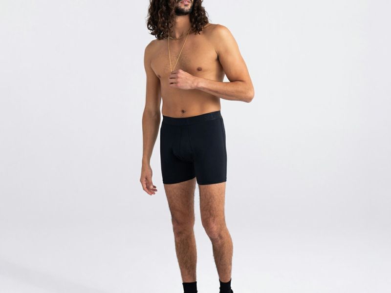 ボクサーパンツ 前開き 22ND CENTURY SILK BOXER BRIEF FLY