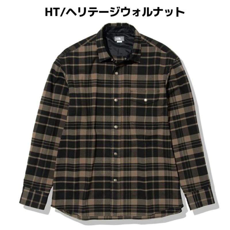 ノースフェイス THE NORTH FACE ロングスリーブストレッチフランネルシャツ L/S Stretch Flannel Shirt  ユニセックス 春 秋 冬 チェック シャツ ブラック ブラック ブルー カジュアル シャツ 紫外線カット UPF50＋ NR62031 アウトレット  セール | スポーツマリオ公式通販 ...