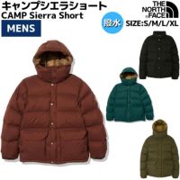 ノースフェイス THE NORTH FACE CAMP Sierra Short キャンプシエラショート メンズ 秋 冬 ブラウン ブラック グリーン  カーキ ダウン 中わた カジュアル ウェア アウター 撥水 静電ケア ND92230 DK D PG NA | スポーツマリオ公式通販サイト