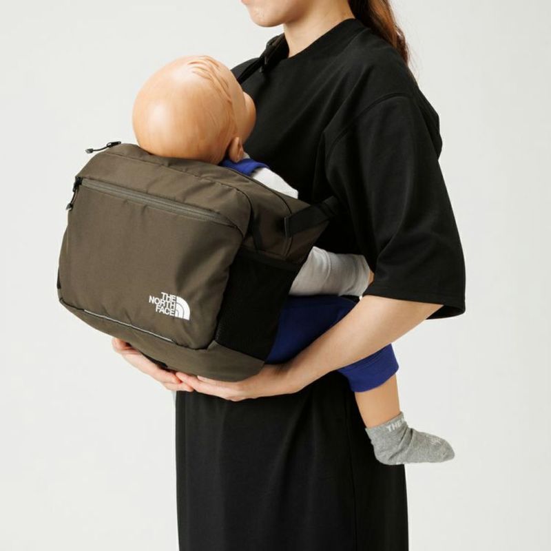 ザ・ノース・フェイス THE NORTH FACE Baby Sling Bag スリングバッグ ベビー 8L 日本製 ブラック カーキ カジュアル  バッグ カバン 鞄 抱っこ紐 ショルダーバッグ NMB82250 K NT アウトレット セール | スポーツマリオ公式通販サイト