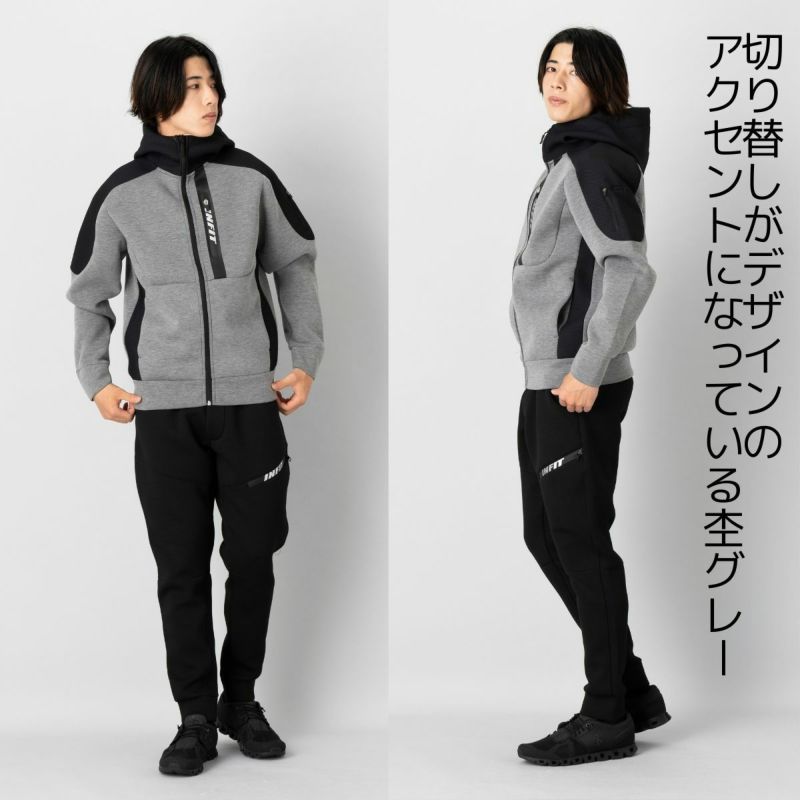 防風 ストレッチ パーカー メンズ レディース フリース 防寒