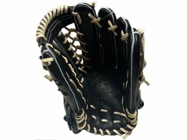 ジームスZeems限定軟式用グラブ外野手用学生草野球ZEEMSロゴ野球軟式グローブSV-524GGN