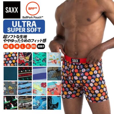 サックスアンダーウェアー：【メンズ】ULTRA BOXER BRIEF FLY【SAXX