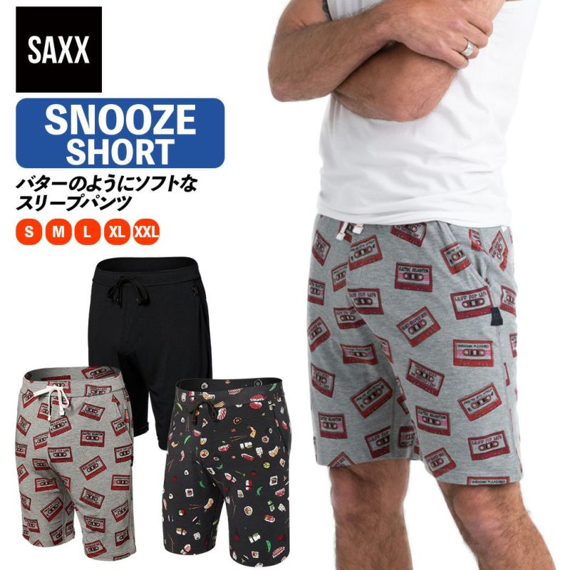 SNOOZE SHORT スヌーズ メンズ ショートパンツ 部屋着 寝間着 パジャマ