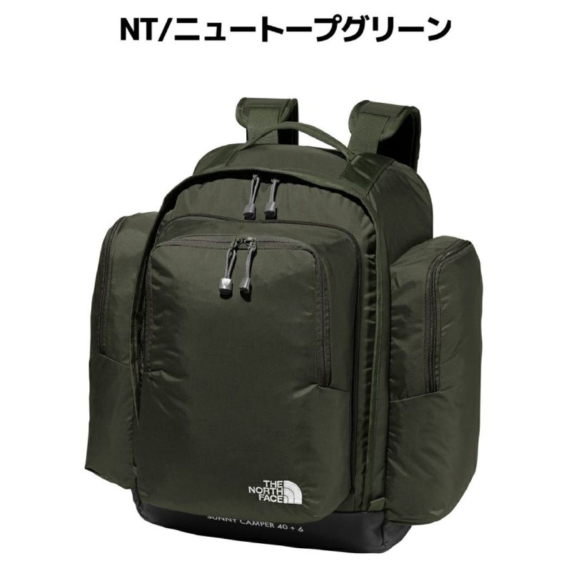 ザ・ノース・フェイス THE NORTH FACE K Sunny Camper 40+6 サニーキャンパー40+6 キッズ 46L バック ブラック  黒 カーキ カジュアル バッグパック リュック 大容量 林間学校 修学旅行 NMJ72350 K NT アウトレット セール |  スポーツマリオ公式通販サイト