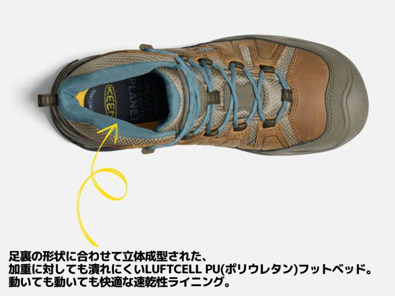 【KEEN】サーカディア ミッド ウォータープルーフ Amazon.co.jp: KEENメンズ サーカディア ミッド ウォーター