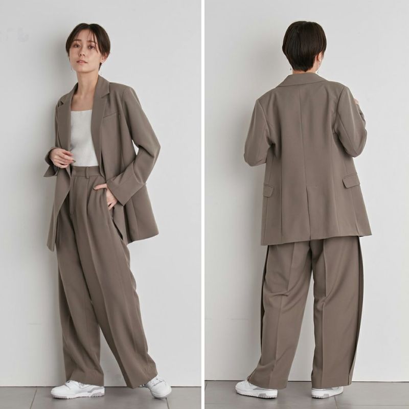 エミ emmi emmi atelier コンフォートストレッチジャケット