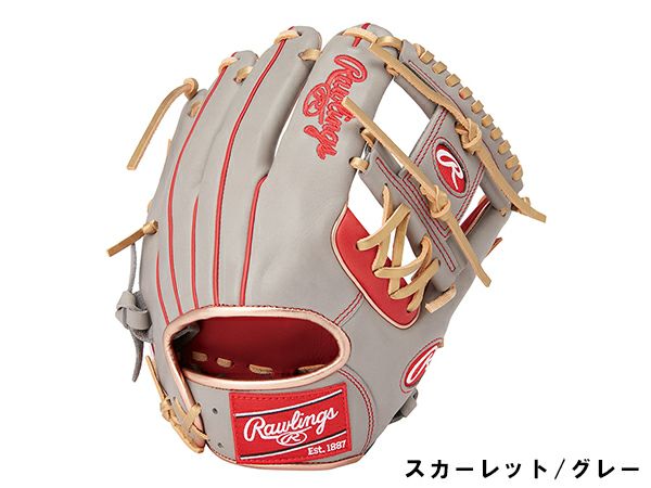 ローリングスRawlingsHOHMLBカラーシンク軟式用グラブ内野手用一般野球軟式グローブGR3HMCK4H