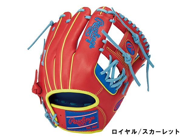 ローリングスRawlingsHOHMLBカラーシンク軟式用グラブ内野手用一般野球軟式グローブGR3HMCK4H