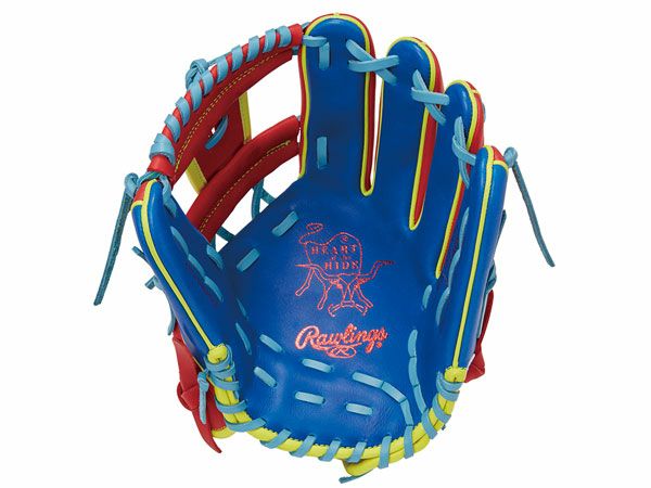 ローリングスRawlingsHOHMLBカラーシンク軟式用グラブ内野手用一般ブラックグレーレッドブルー野球軟式グローブ内野手用GR3HMN52W