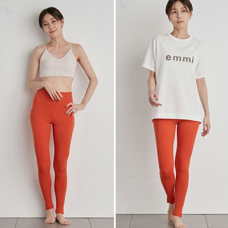 【エミヨガ新品2点セット❗️】サスティナレッチプルオーバー&グラデーションレギンス エミヨガ新品2点セット❗️】サスティナレッチプルオーバー