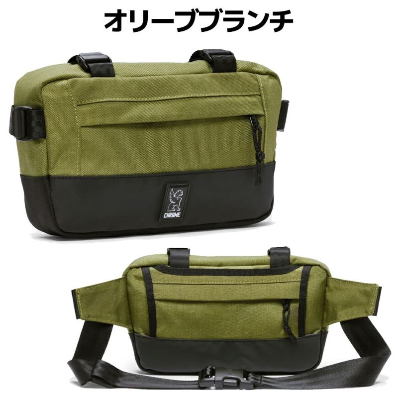 クロームCHROMEDOUBLETRACKFRAMEBAGSMダブルトラックフレームバッグスモール2Lメンズレディースユニセックスボディバッグ自転車バッグサイクリング耐水ブラックカーキBG336