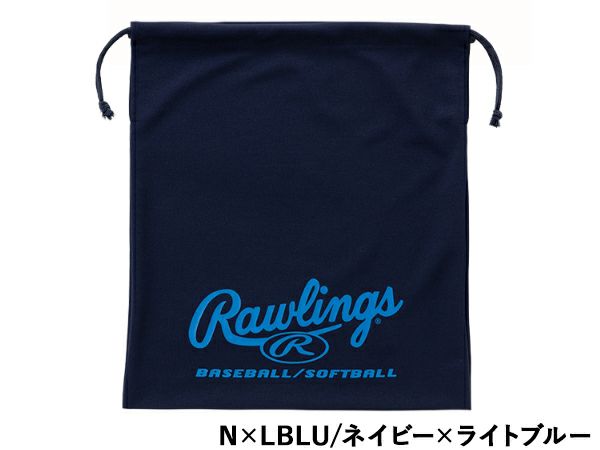 ローリングスRawlingsヴィクトリー01グラブ袋一般ネイビー野球グローブ小物袋EAC12F12AN×PKN×LBLU