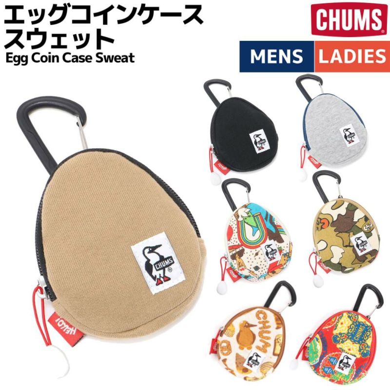 チャムスCHUMSエッグコインケーススウェットEggCoinCaseSweat小銭入れ小物アクセサリー財布CH60-3595