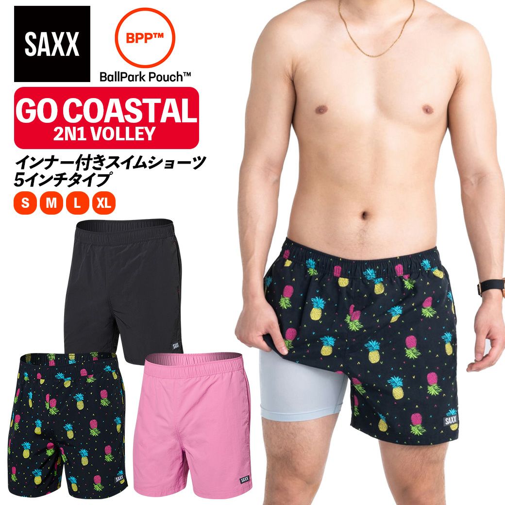 スイムショーツ 水着 OH BUOY 2N1 VOLLEY 5inch オーブイ 5