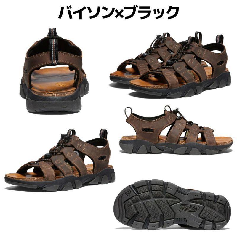 キーンKEENDAYTONA2SANDALデイトナツーサンダルメンズサンダルカジュアル春夏海ビーチ街歩きレジャーフェス防水ブラックブラウン10273401027341