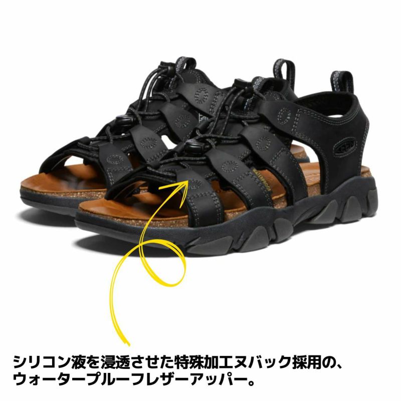 キーンKEENDAYTONA2SANDALデイトナツーサンダルメンズサンダルカジュアル春夏海ビーチ街歩きレジャーフェス防水ブラックブラウン10273401027341