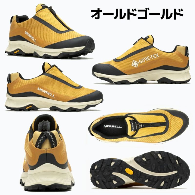 メレルMERRELLMOABSPEEDSTORMMOCGORE-TEXモアブスピードストームモックゴアテックスメンズシューズスニーカー防水撥水アウトドアハイキングフェストレイルM067707M067563