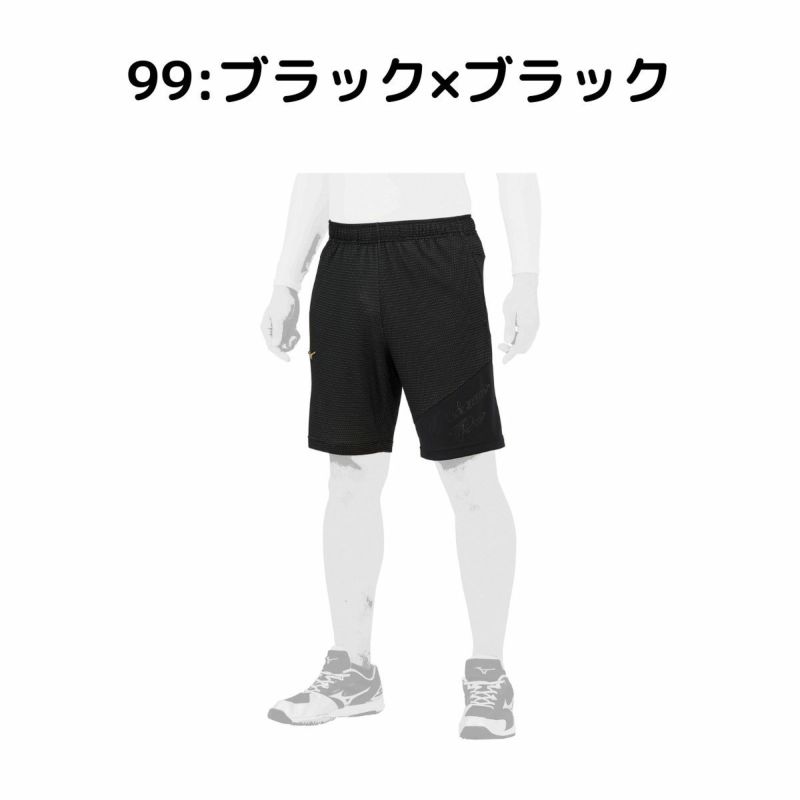 ミズノMIZUNOKUGEKIICEハーフPT2ハーフパンツメンズレディース野球野球ウェアハーフパンツ冷感クール12JDAP8014