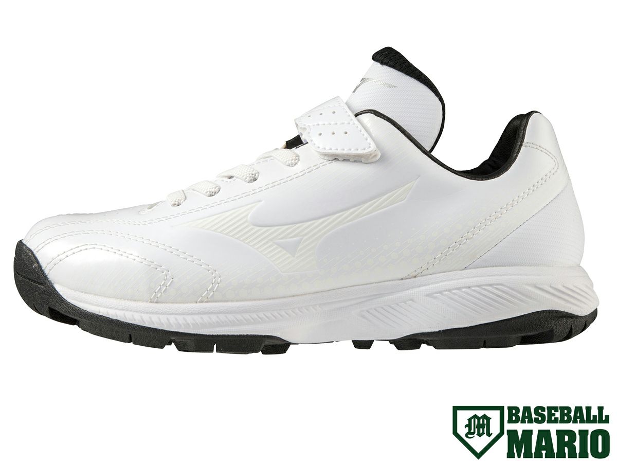 ミズノMIZUNOLIGHTREVOTRAINERJr.ライトレボトレーナーJr.ジュニアキッズトレーニングシューズホワイト野球シューズ11GT222201