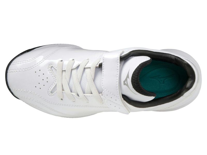 ミズノMIZUNOLIGHTREVOTRAINERJr.ライトレボトレーナーJr.ジュニアキッズトレーニングシューズホワイト野球シューズ11GT222201