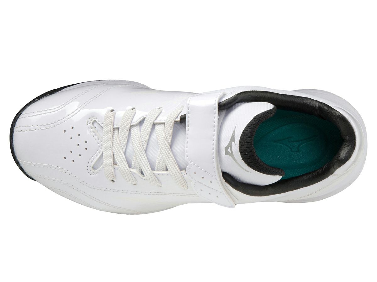 ミズノMIZUNOLIGHTREVOTRAINERJr.ライトレボトレーナーJr.ジュニアキッズトレーニングシューズホワイト野球シューズ11GT222201