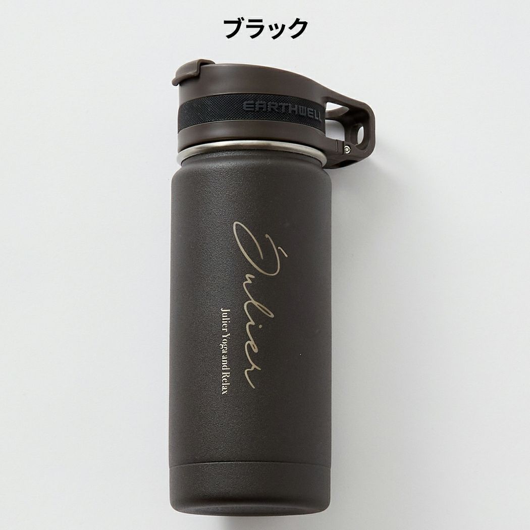 ジュリエJulierEarthwell×Julierループタンブラー大16oz473mlホワイトブラック保温保冷登山アウトドアトレイル小物タンブラー水筒プレゼントギフトB1933TAC031