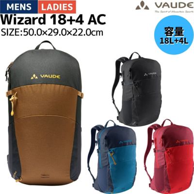 ファウデ VAUDE Wizard18+4AC リュック メンズ レディース バッグ カジュアル バッグ リュック デイパック 登山 14566