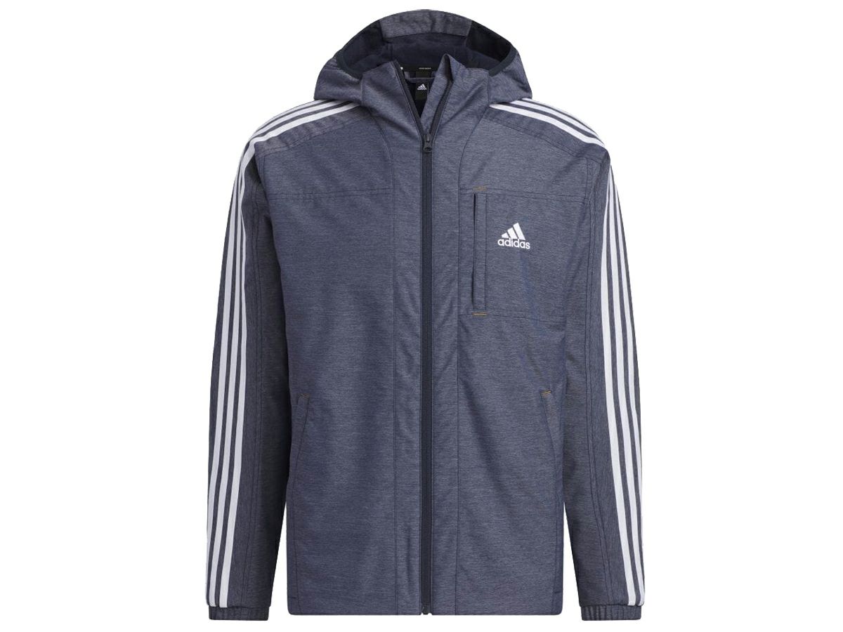 adidas JFA ウィンドブレーカー ブラック フード収納付き Mサイズ adidas JFA ウィンドブレーカー ブラック フード収納付き Mサイズ