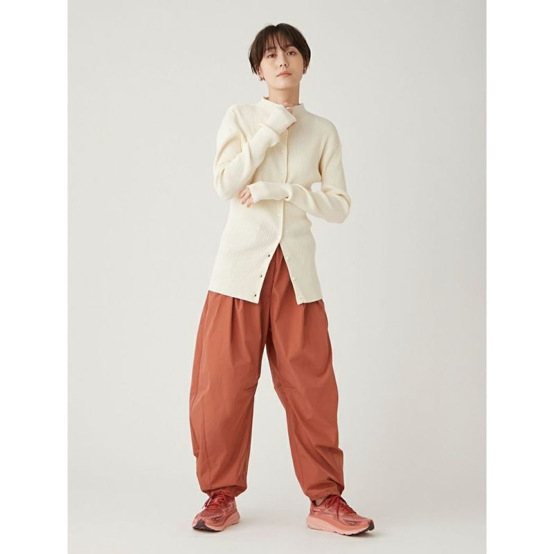 emmi atelier パラシュートパンツ ivory 0 新品未使用 タグ付 パラシュートパンツ（フルレングス）｜emmi atelier（エミ
