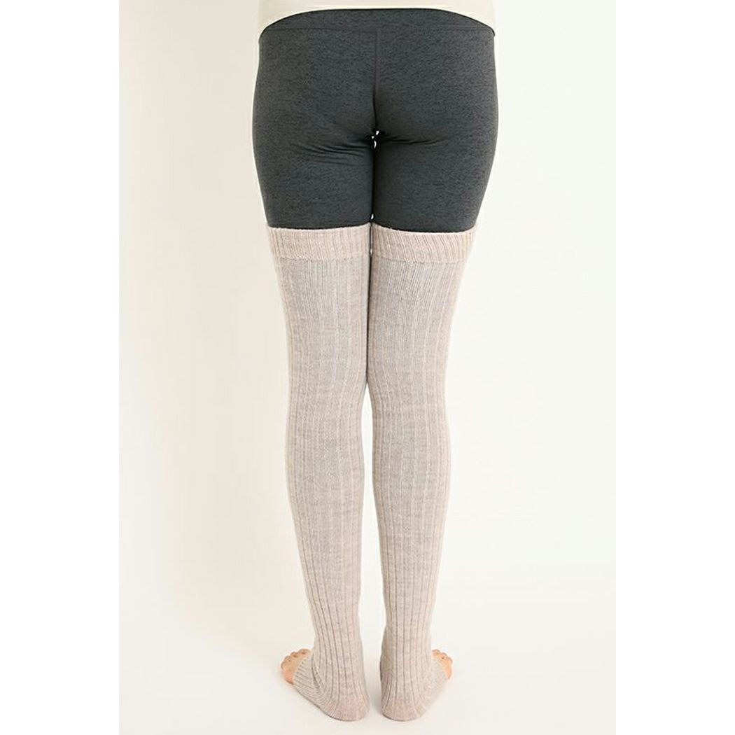 スリアsuriaダッタソックスレディースニーハイソックス保温力通気性防臭性秋冬ベージュグレーブラックスポーツ靴下ソックス重ね履きヨガSU-A092