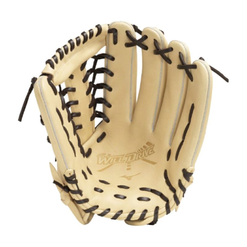ミズノMIZUNOウィルドライブブルー軟式用グラブ外野手用サイズ14一般野球軟式グローブ外野手1AJGR11907