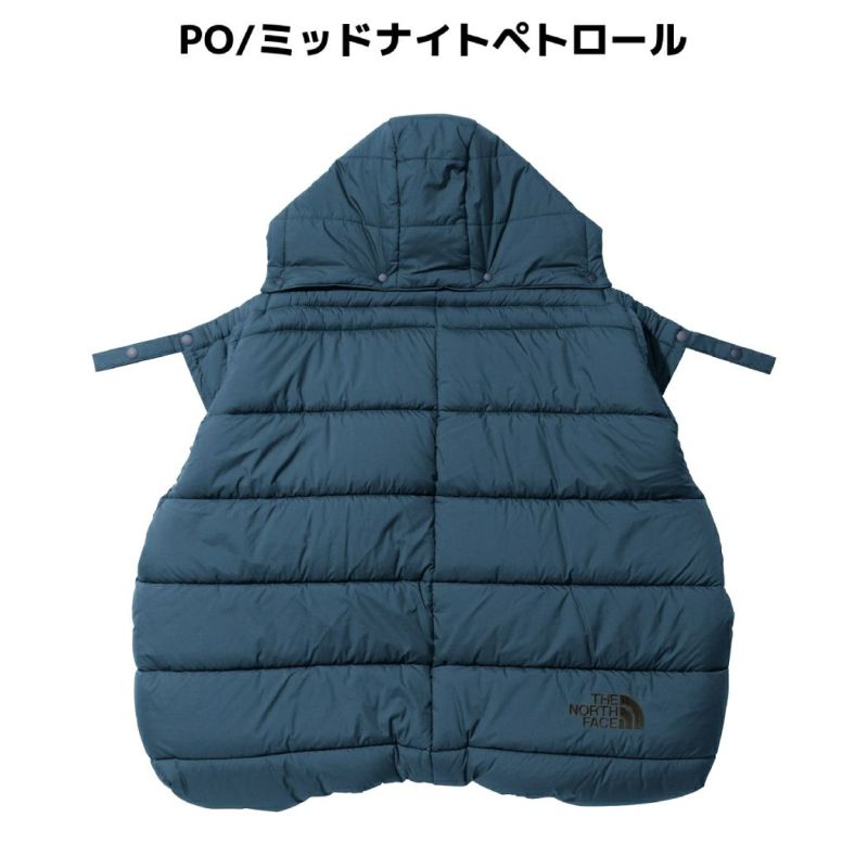 ザ・ノース・フェイス THE NORTH FACE 【正規取扱店】Baby Shell Blanket シェルブランケット ベビー 秋 冬 赤ちゃん  子ども こども 防寒 抱っこひも ベビーカー 装着可 ポケッタブル NNB72301 K PO UB | スポーツマリオ公式通販サイト