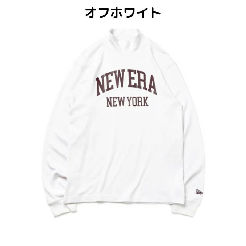 ニューエラNEWERAハイカラー長袖ウォームTシャツNEWERANEWYORKウィンターコットンゴルフゴルフウェアTシャツロンティー1376272413762725