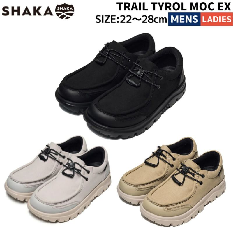 シャカ SHAKA チロリアンシューズ TRAIL TYROL MOC EX メンズ