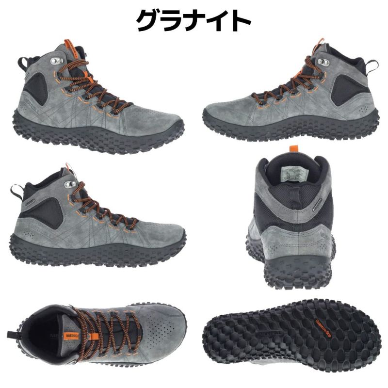 メレル MERRELL WRAPT MID WATERPROOF ラプト ミッド ウォータープルーフ メンズ ハイキング 防水 アウトドア 軽登山  ベアフット トレーニングシューズ スニーカー ミッドカット 散歩 シューズ M037751 M036001 M036003 |  スポーツマリオ公式通販サイト