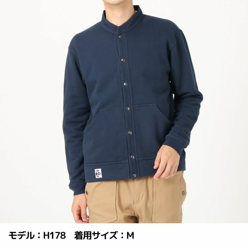 【定番】 チャムス CHUMS フルスナップ ハリケーントップ XL ネイビー CHUMS チャムス フルスナップ ハリケーントップ CH00-1298