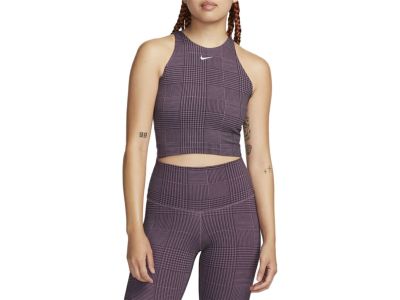 ナイキ NIKE ヨガ Dri-FIT クロップド タンクトップ レディース 春 夏 パープル 紫 スポーツ フィットネス タンクトップ  FB4651-536