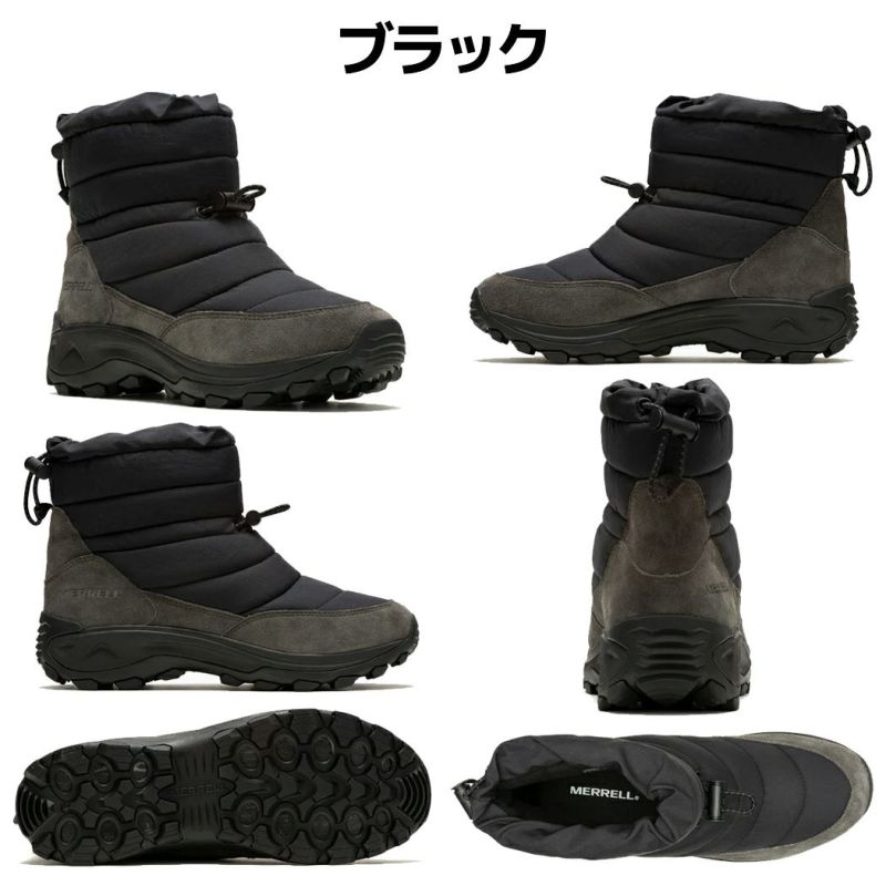MERRELL - MERRELL メレル WINTER MOC ZERO TALL ウィンター モ アッパーに撥水加工と軽量中綿施した ”軽量なのに暖かい” モック