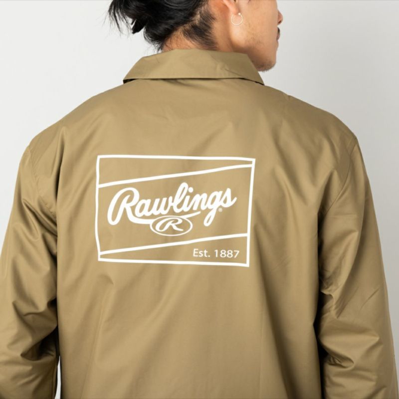 ローリングスRawlingsGROUNDREDグラウンドレッドCoachJacketコーチジャケット野球カジュアルベースボールカジュアルAOS13F11