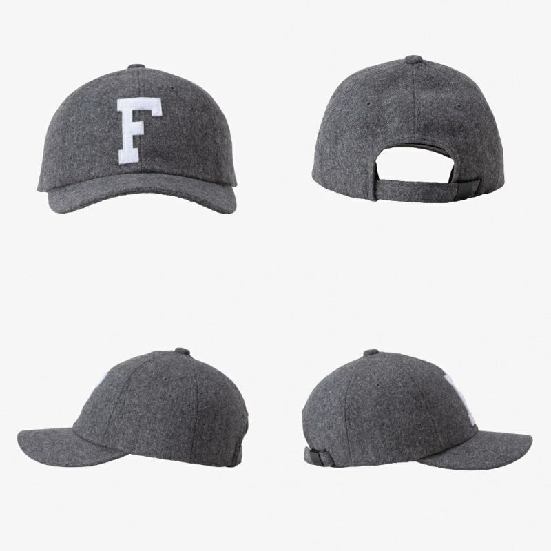 VARZAR☆新作☆Stud Logo Wool Over Fit Ball Cap☆Sale