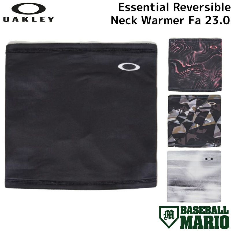 オークリーOAKLEYEssentialReversibleNeckWarmerFa23.0エッセンシャルリバーシブルネックウォーマー一般秋冬防寒野球小物アクセサリーネックウォーマーFOS901598